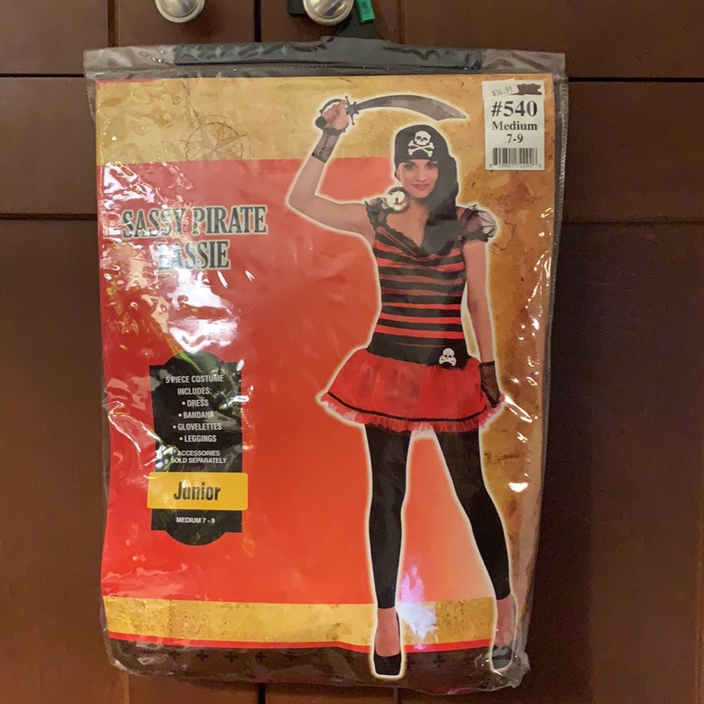SALE!!! NEW Sassy pirate costume medium.   3